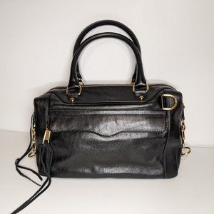 Rebecca Minkoff Classic Morning After Black / Gold Hardware cross body s…